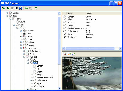 PDF Surgeon Screenshot